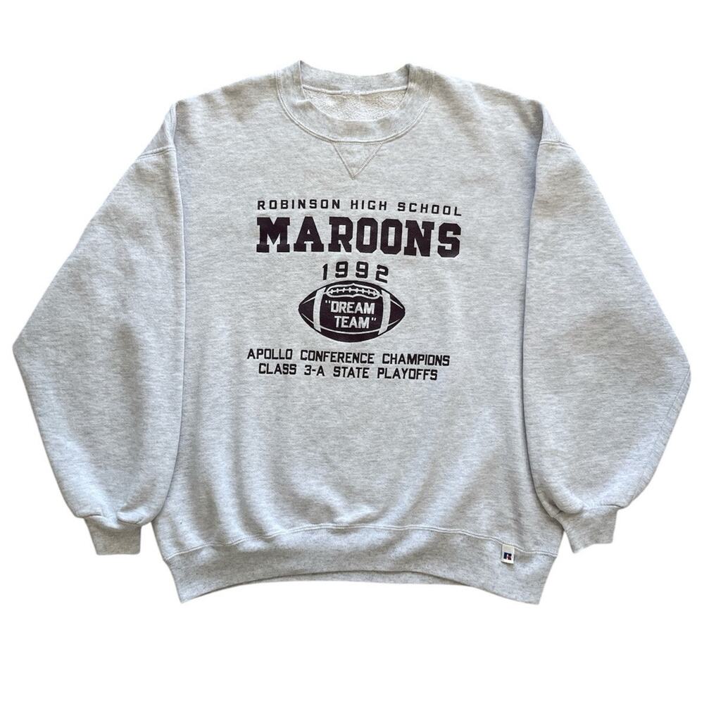 Vintage Russell Athletic High School Sweatshirt Mens Size XL